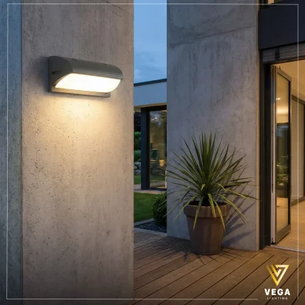 أبليك كـلـاڤـو أوت دور إضاءة حائط خارجية 20 وات 960 لومن