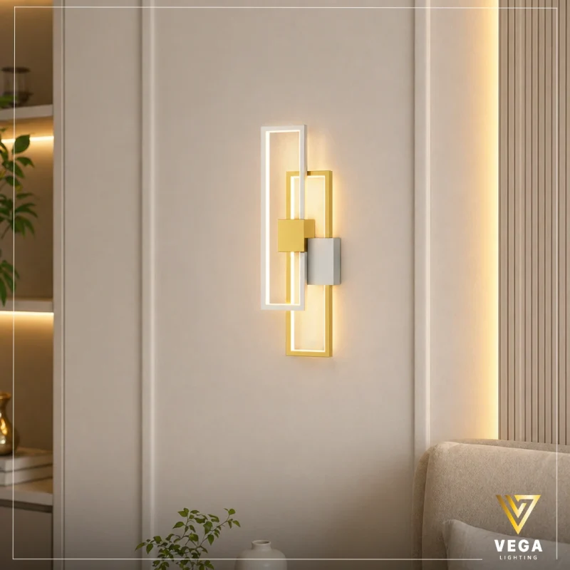 أبليك حائط معماري فيوجن FUSION بإضاءة LED مدمجة